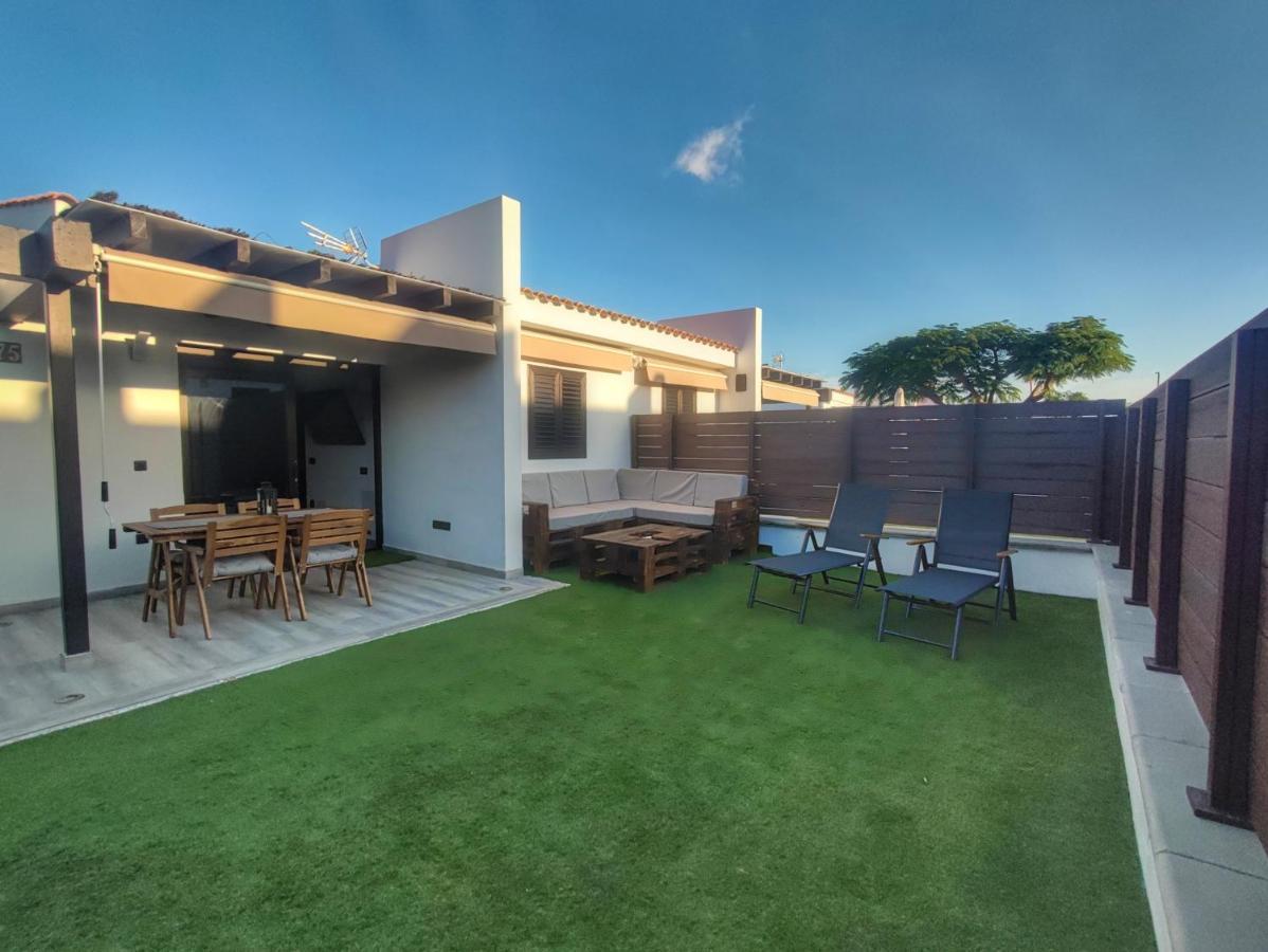 San Bartolomé Bungalow Maspalomas Golf Con Jacuzzi, Piscina Y Jardin מראה חיצוני תמונה
