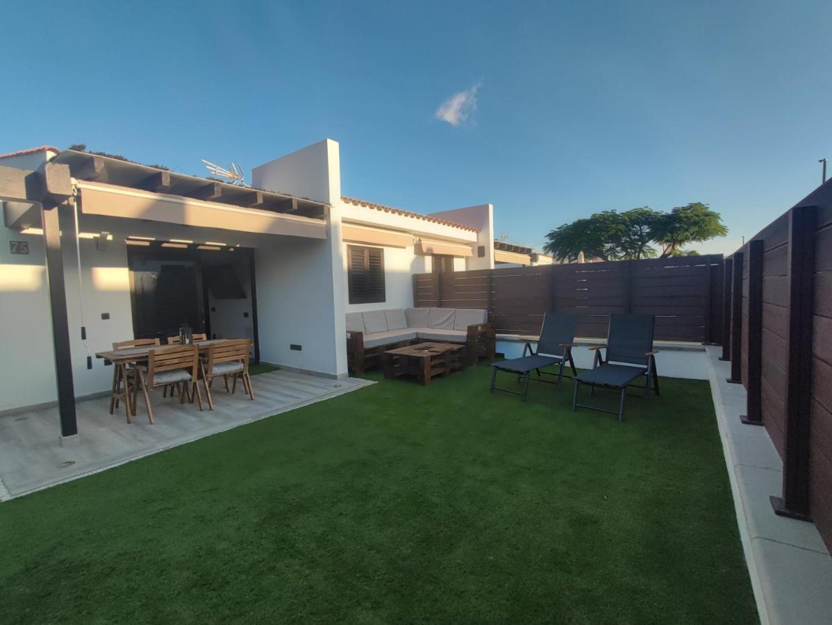 San Bartolomé Bungalow Maspalomas Golf Con Jacuzzi, Piscina Y Jardin מראה חיצוני תמונה