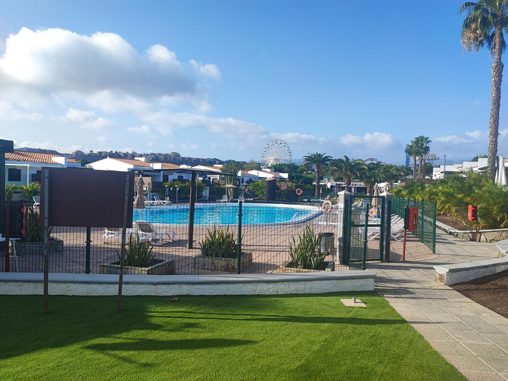 San Bartolomé Bungalow Maspalomas Golf Con Jacuzzi, Piscina Y Jardin מראה חיצוני תמונה