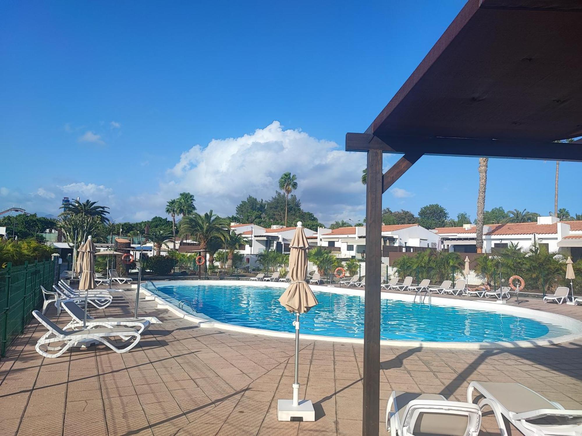 San Bartolomé Bungalow Maspalomas Golf Con Jacuzzi, Piscina Y Jardin מראה חיצוני תמונה