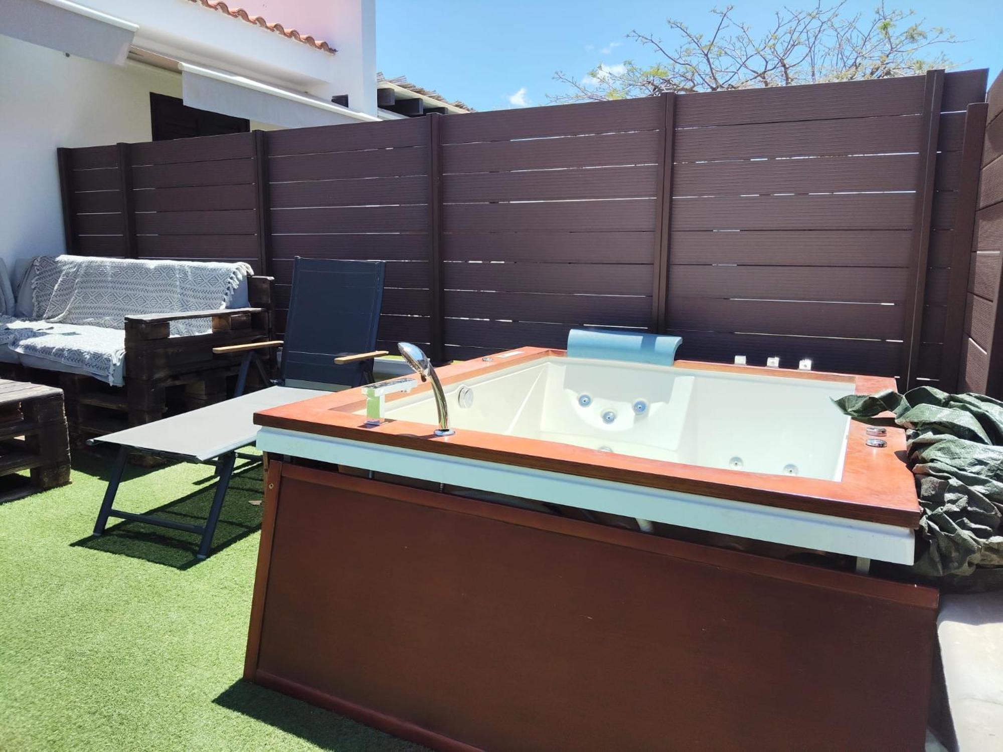 San Bartolomé Bungalow Maspalomas Golf Con Jacuzzi, Piscina Y Jardin מראה חיצוני תמונה
